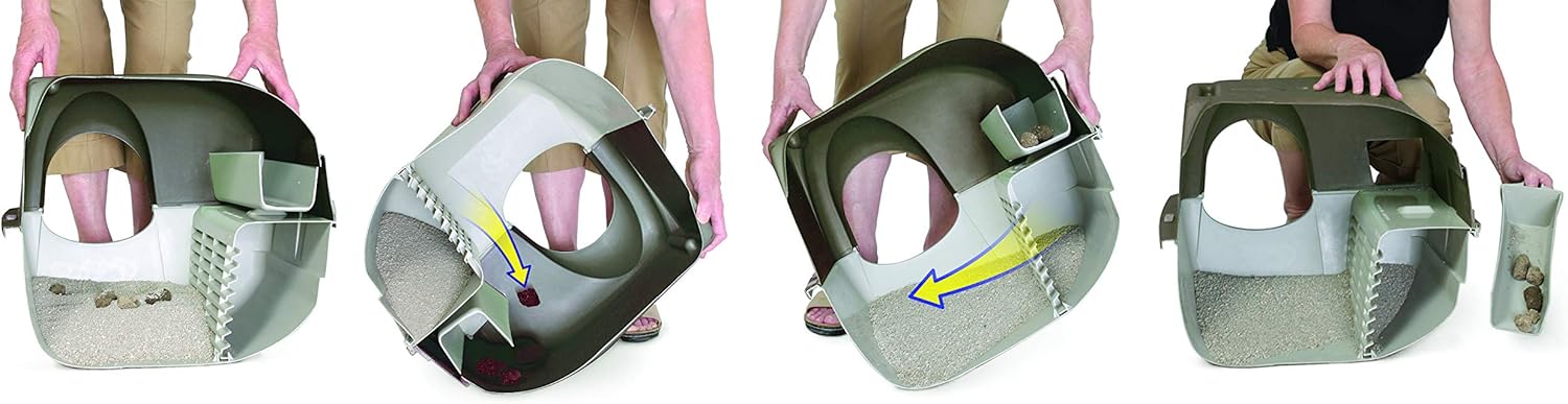 Large Self Cleaning Litter Box S876189