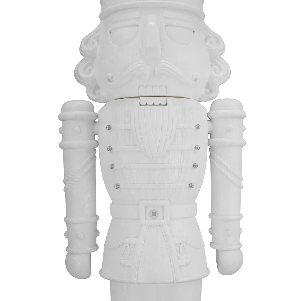 White 75" Nutcracker Christmas Decoration W628623
