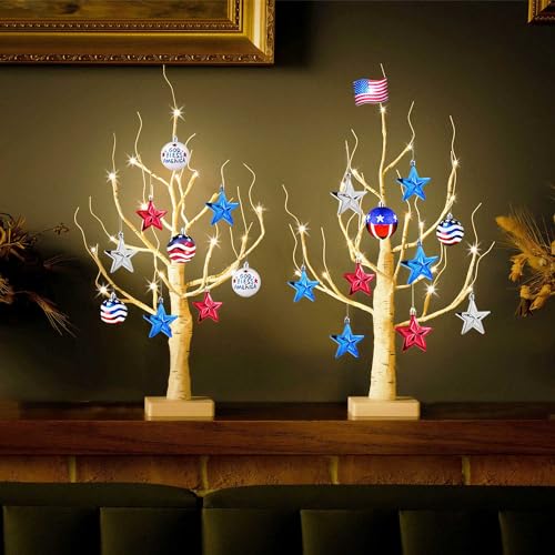 4ft 48LED Artificial Birch Tree Light U1690