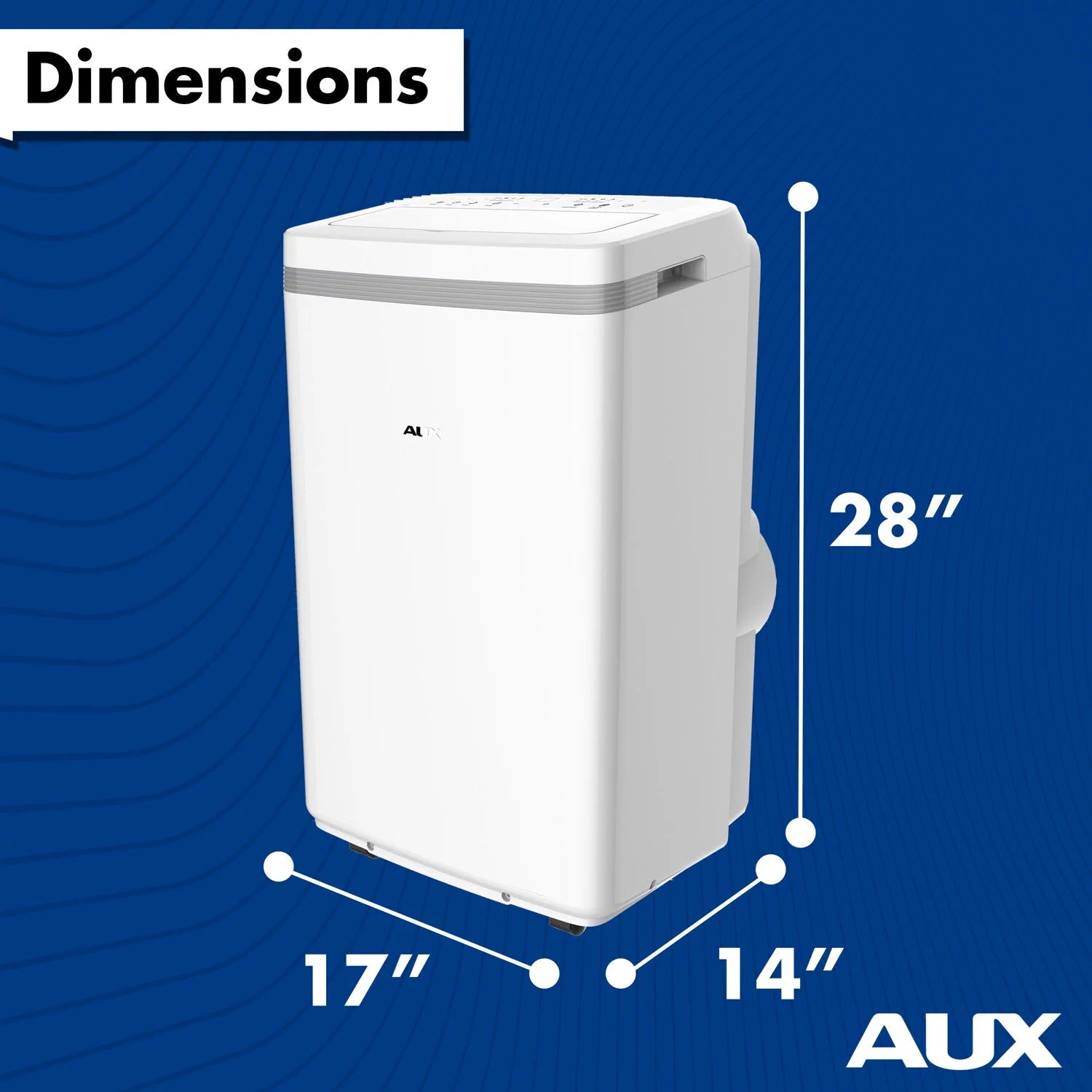 8,000 BTU Portable Air Conditioner, white N788388