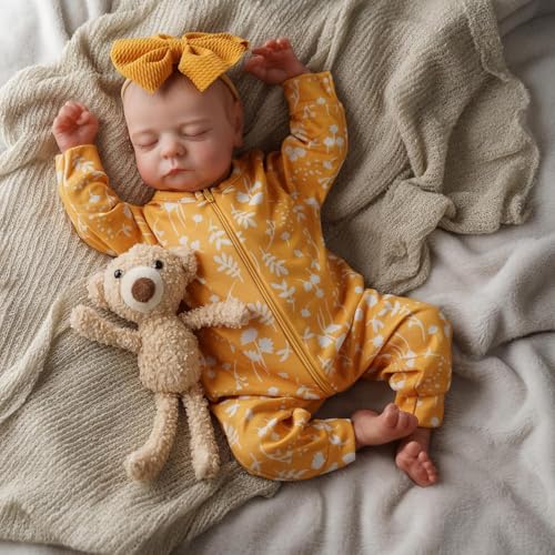 20 inch Soft Silicone Full Body Vinyl Reborn Baby Doll H444