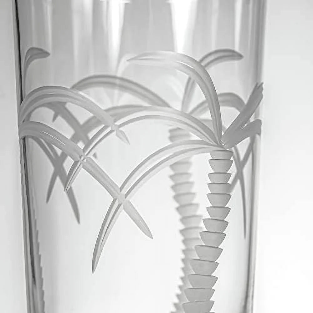 Set Of 4 15 Ounce Lead-Free Crystal Highball Glass D895