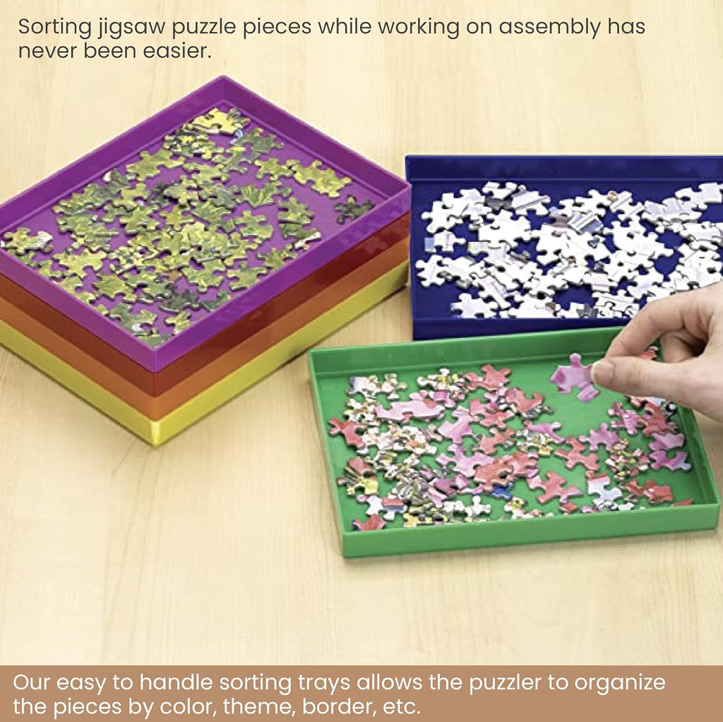 Stackable Sorting Trays - Pack of 6 J5312