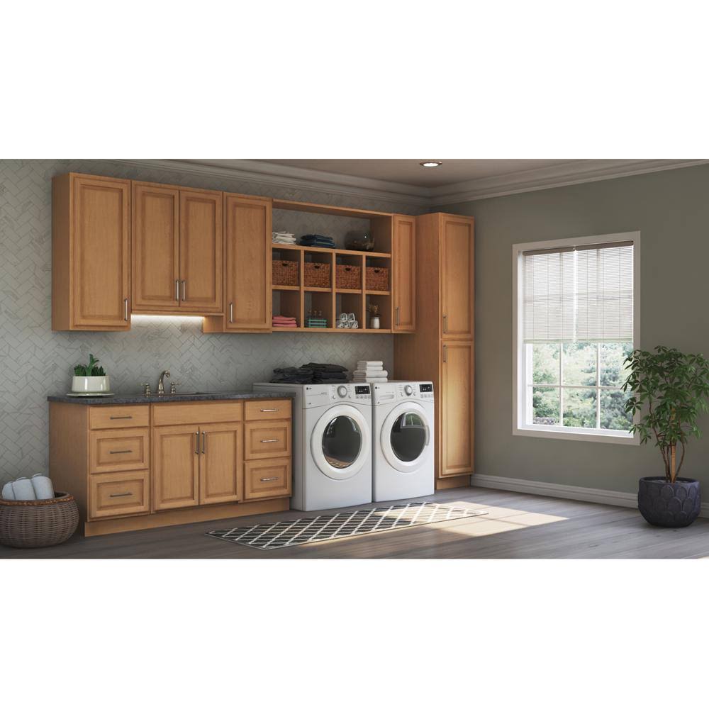Medium Oak Lazy Susan Corner Base Kitchen Cabinet N888