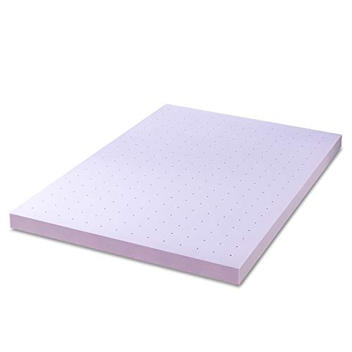 2 Inch Ventilated Memory Foam Mattress Topper, Full A817525