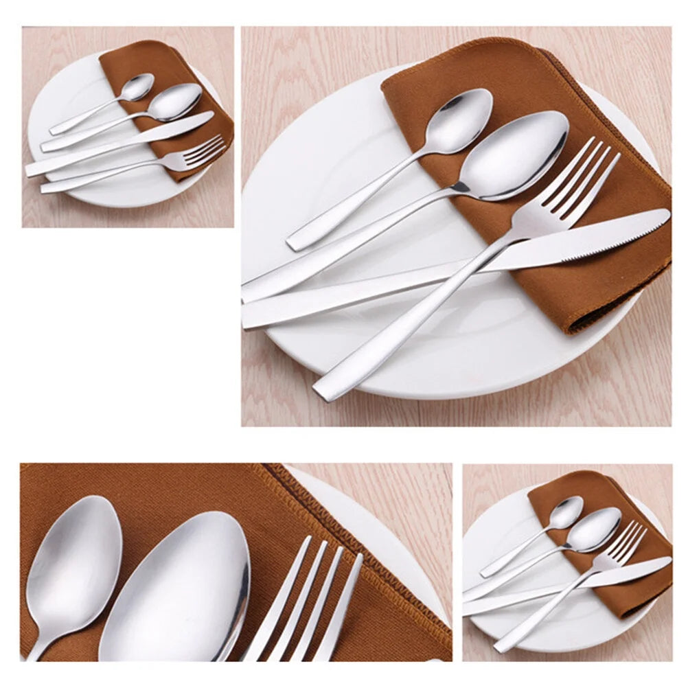 24 Pcs Stainless Steel Flatware Drying Rack K851