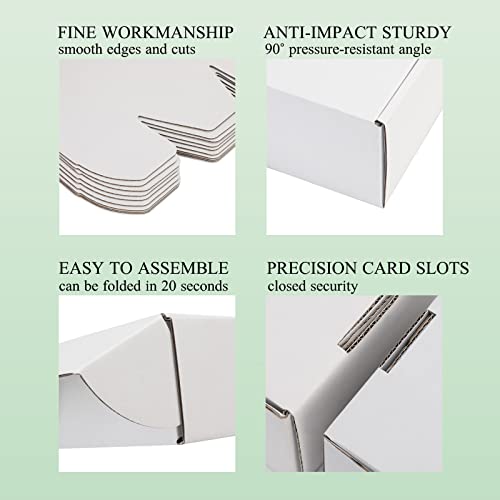 White Corrugated Cardboard Boxes Set of 25 S87571