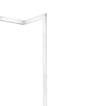 White Solid Surface Shower Wall Trim Kit and Corner Molding K9070