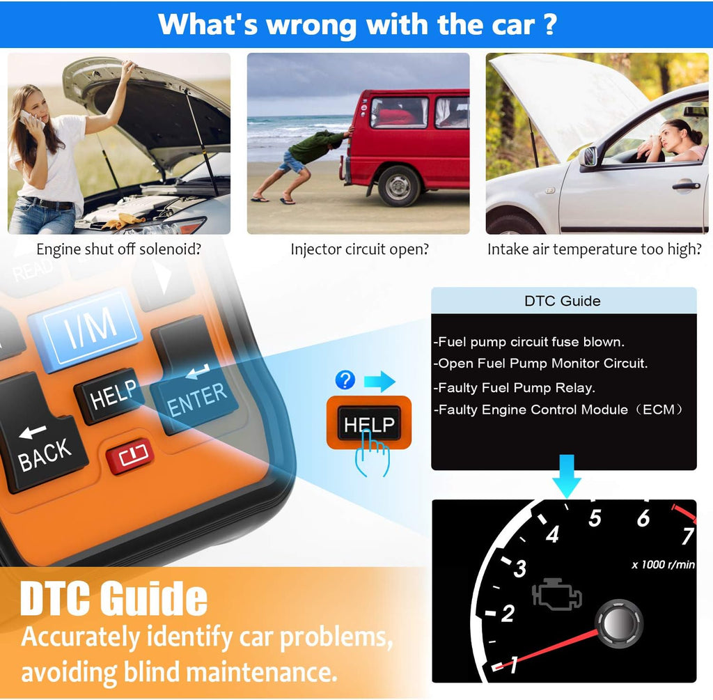 OBD2 Scanner Diagnostic Code Reader Tool R377105