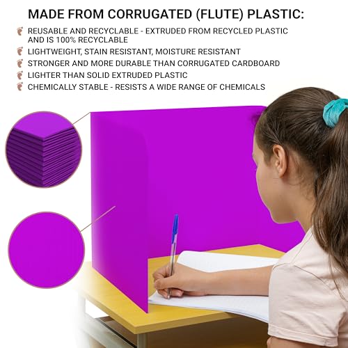 20-Pack Plastic Privacy Folders 45.35" x 13.5" L359