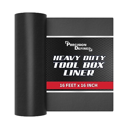 Black 24" x 10 ft Tool Box Drawer Liner H98444