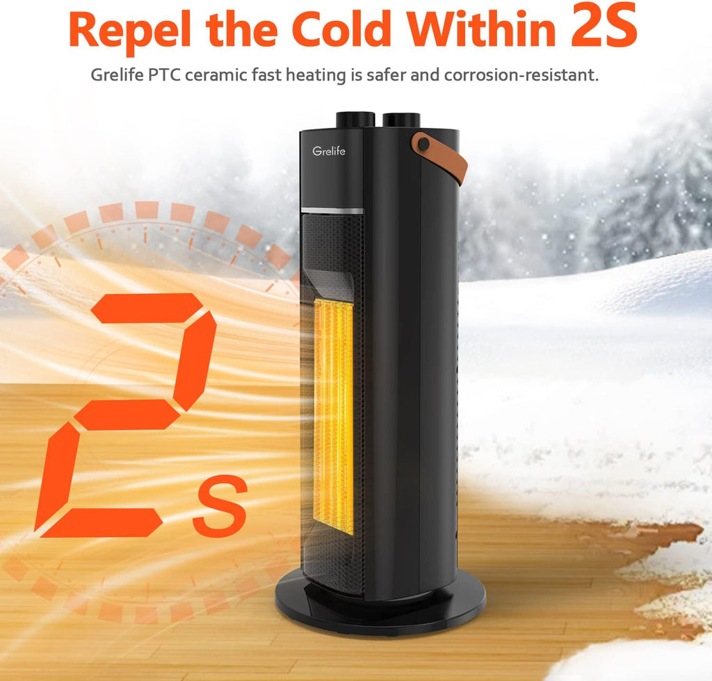 18" 1500W Ceramic Space Heater R875