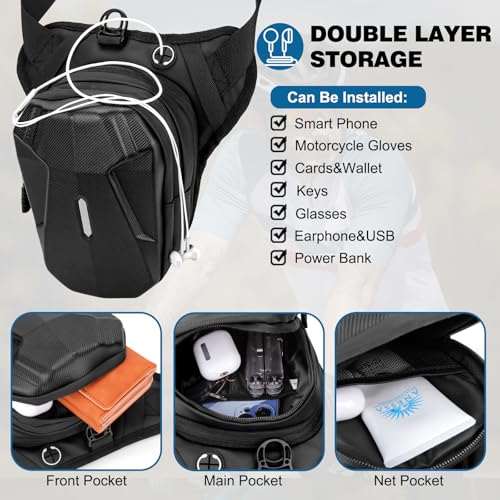 Thigh Bag with Removable Leg Straps E523304