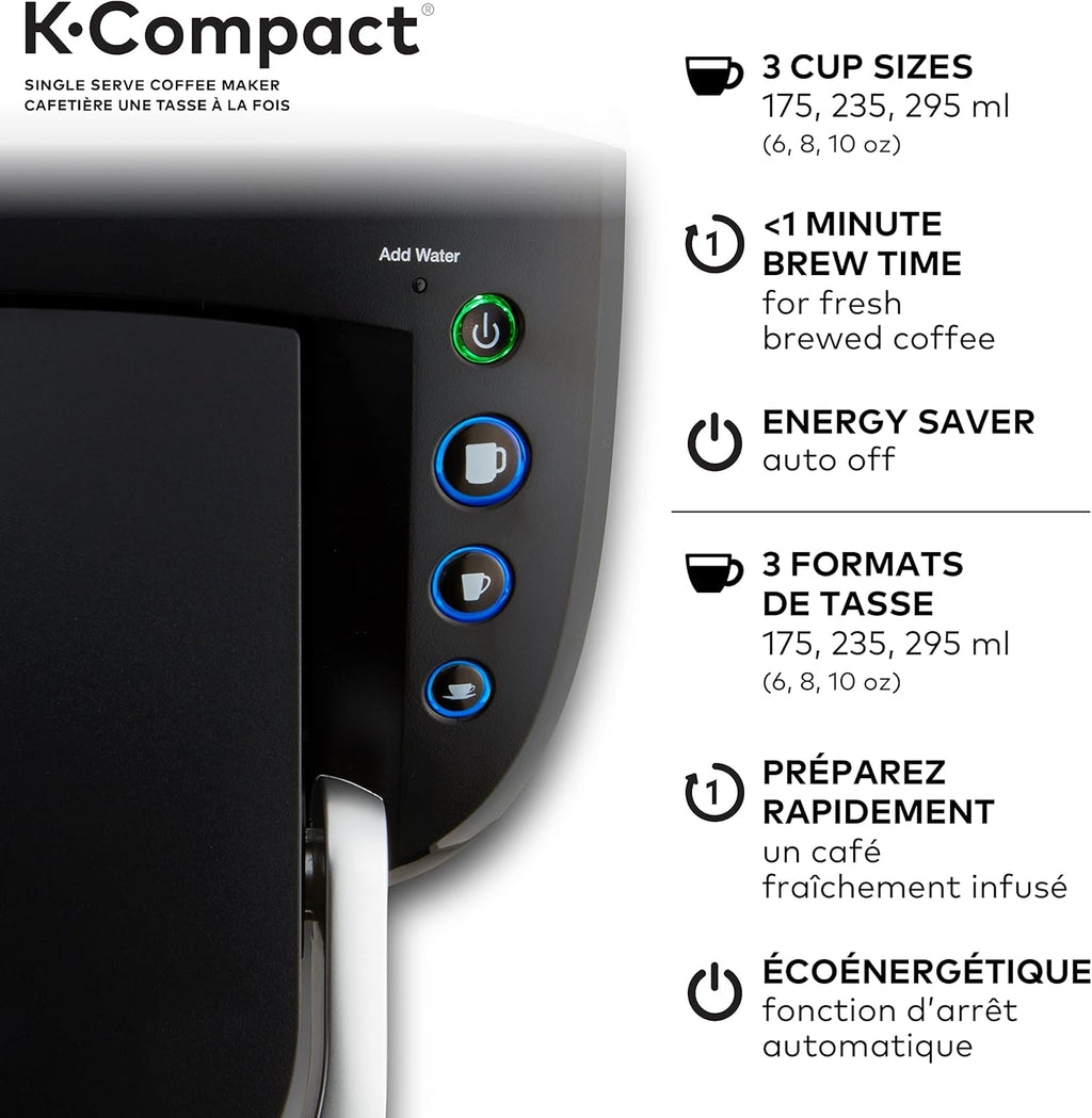 Single Serve Coffee Maker, 3 cups H285