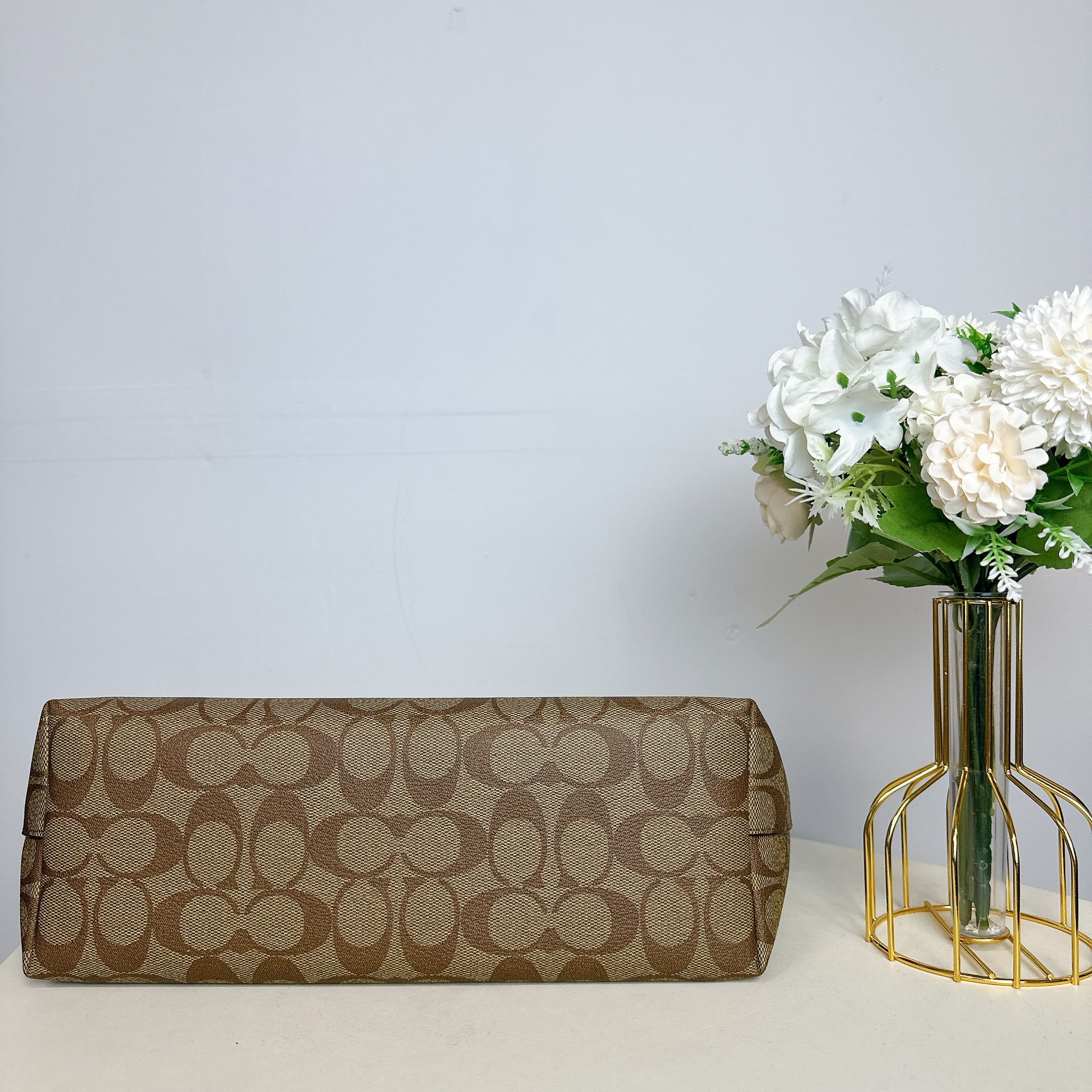 Khaki Zip Tote K847517