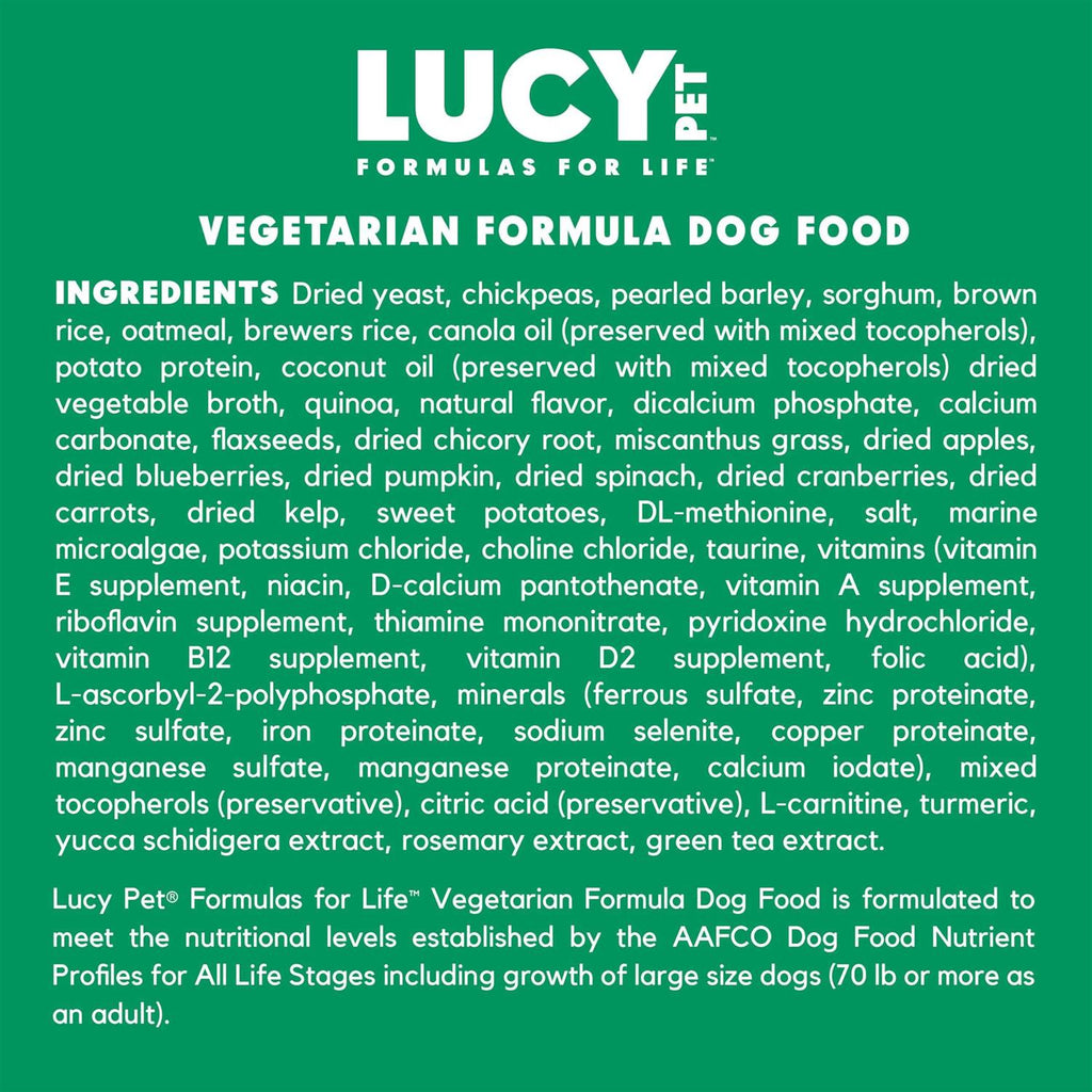 Vegetarian Formula Dry Dog Food K510