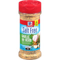 Salt Free Garlic and Herb Seasoning, 4.37 oz (Pack of 6) E5136