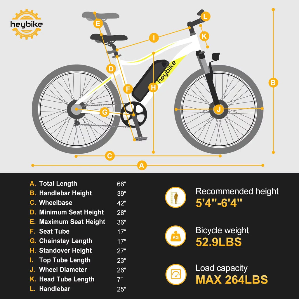 Electric Bike with 500W Motor, 48V 12.5AH Removable Battery, 27.5" 7-Speed Front Suspension D210214