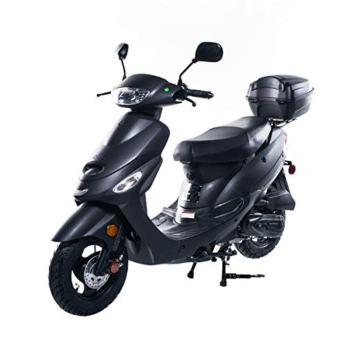 50cc Gas Moped Scooter Street Bike (Burgundy) U277
