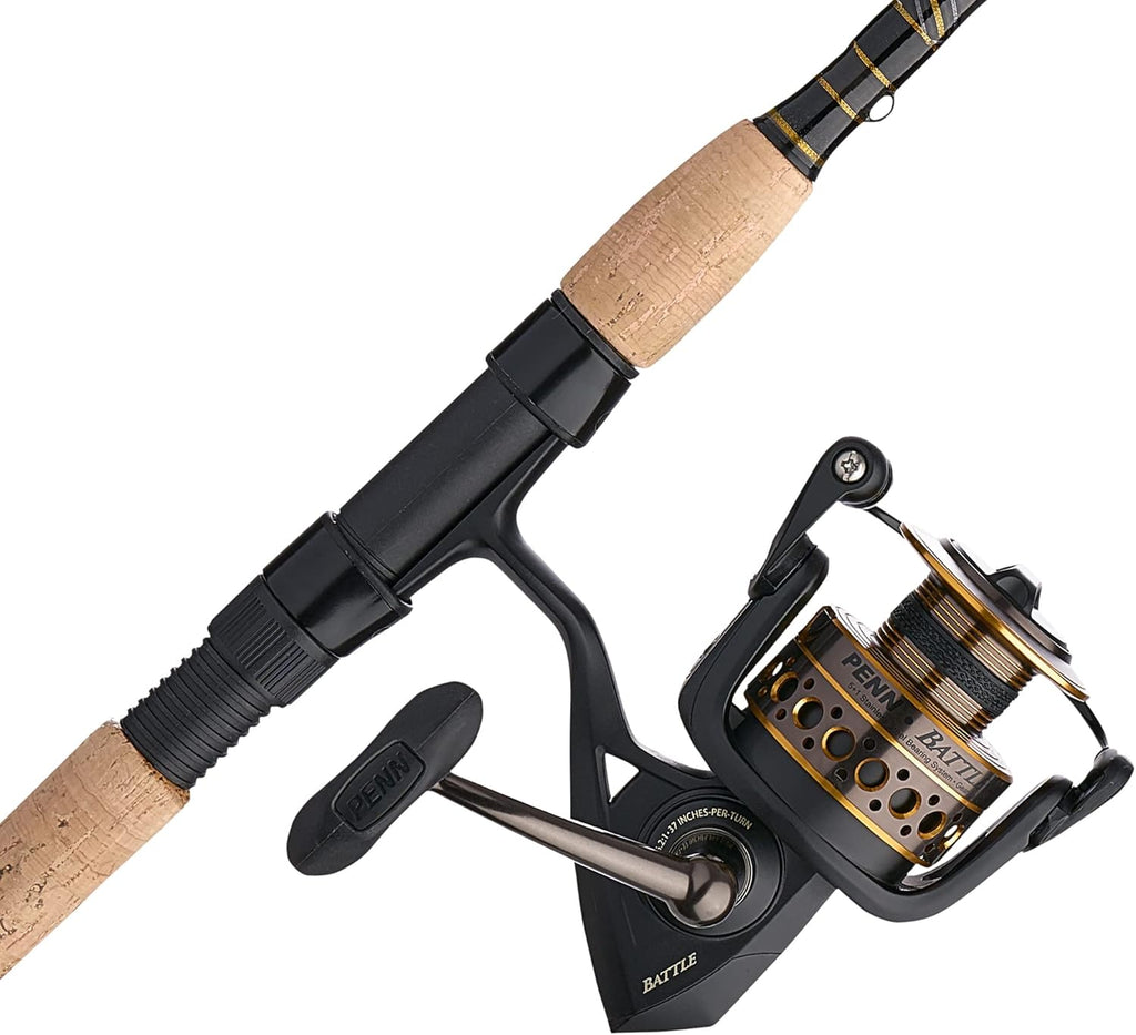 Penn Battle Spinning Reel and Fishing Rod Combo Y64011