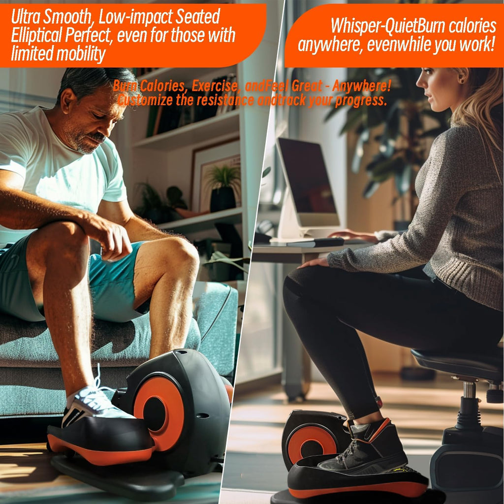 Portable Mini Under Desk Elliptical S1504
