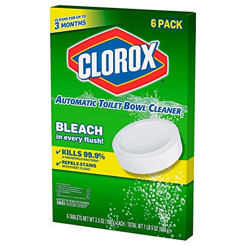 3.5 Ounce 6 Pack Toilet Bowl Cleaner Tablet Y644