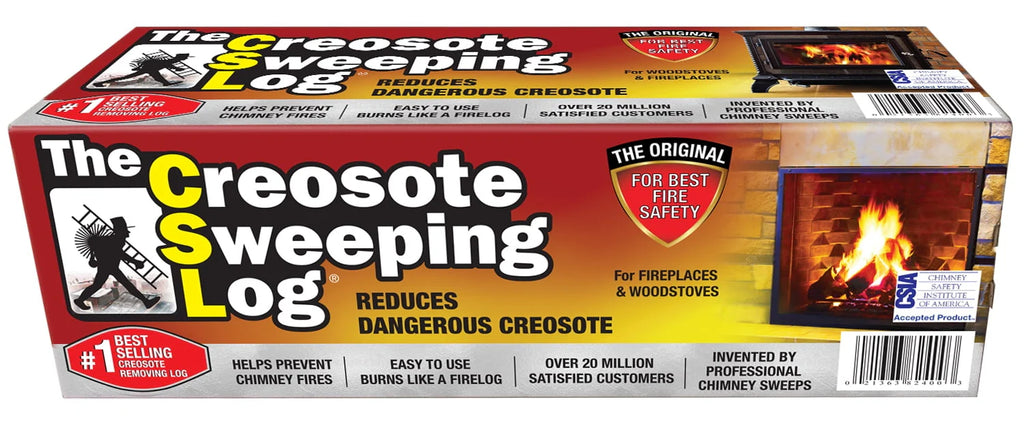Creosote Sweeping Log for Fireplaces and Woodstoves M639797