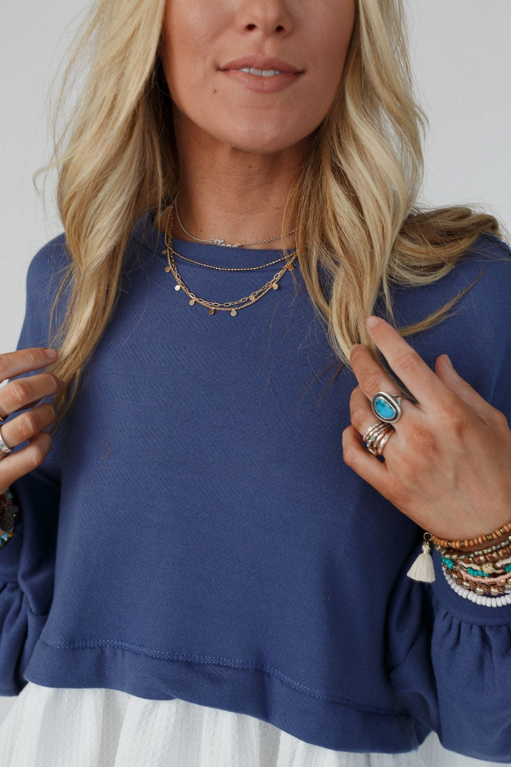 Gilded Glow Layered Necklace - Gold