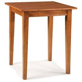 Arts and Crafts Bistro Table Oak Finish X84943
