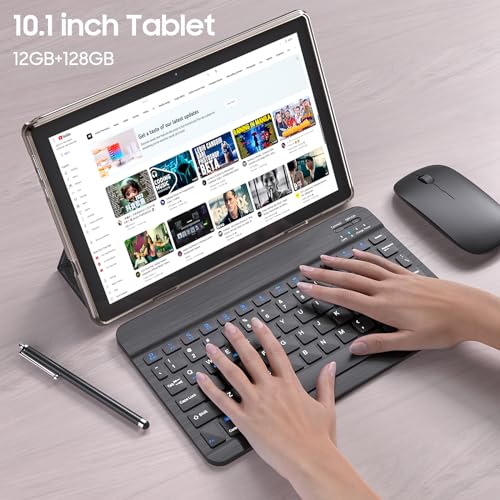 10 Inch 18GB RAM+128GB ROM 2TB Expandable Tablet PC with Keyboard Case Mouse Stylus Z941