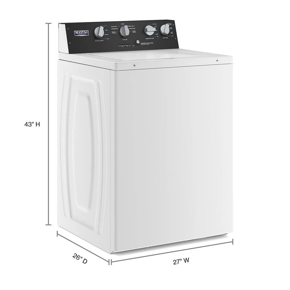 White Top Load Washer O5527