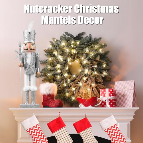 15 Inch Wooden Nutcracker Figure (Gold) H50102