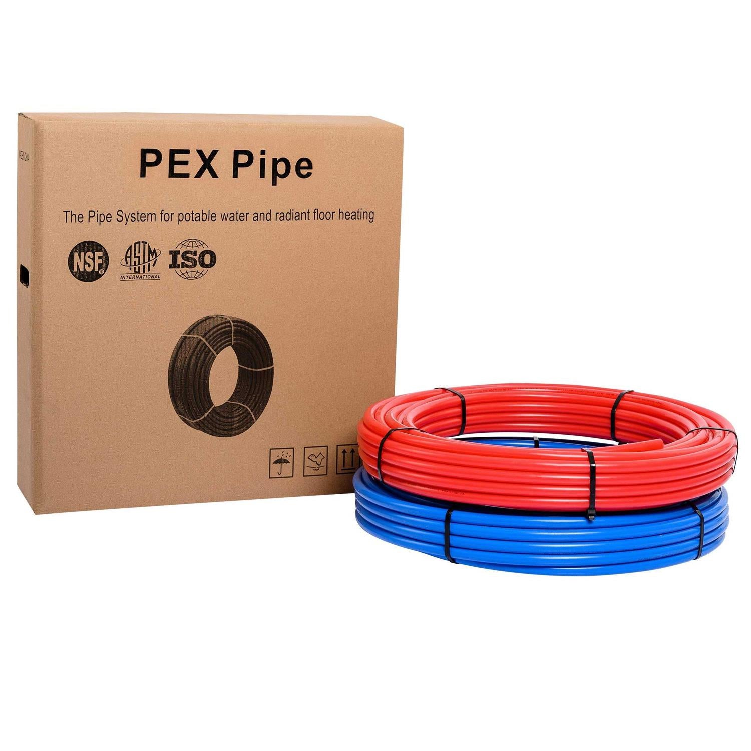 1/2 Inch 2 x100 ft Pex-b Pipe/Tubing W8462