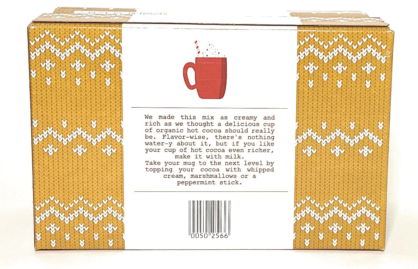 Organic Hot Cocoa Mix 10 Oz Box - 10 Envelopes per Box (Pack of 2) Y212