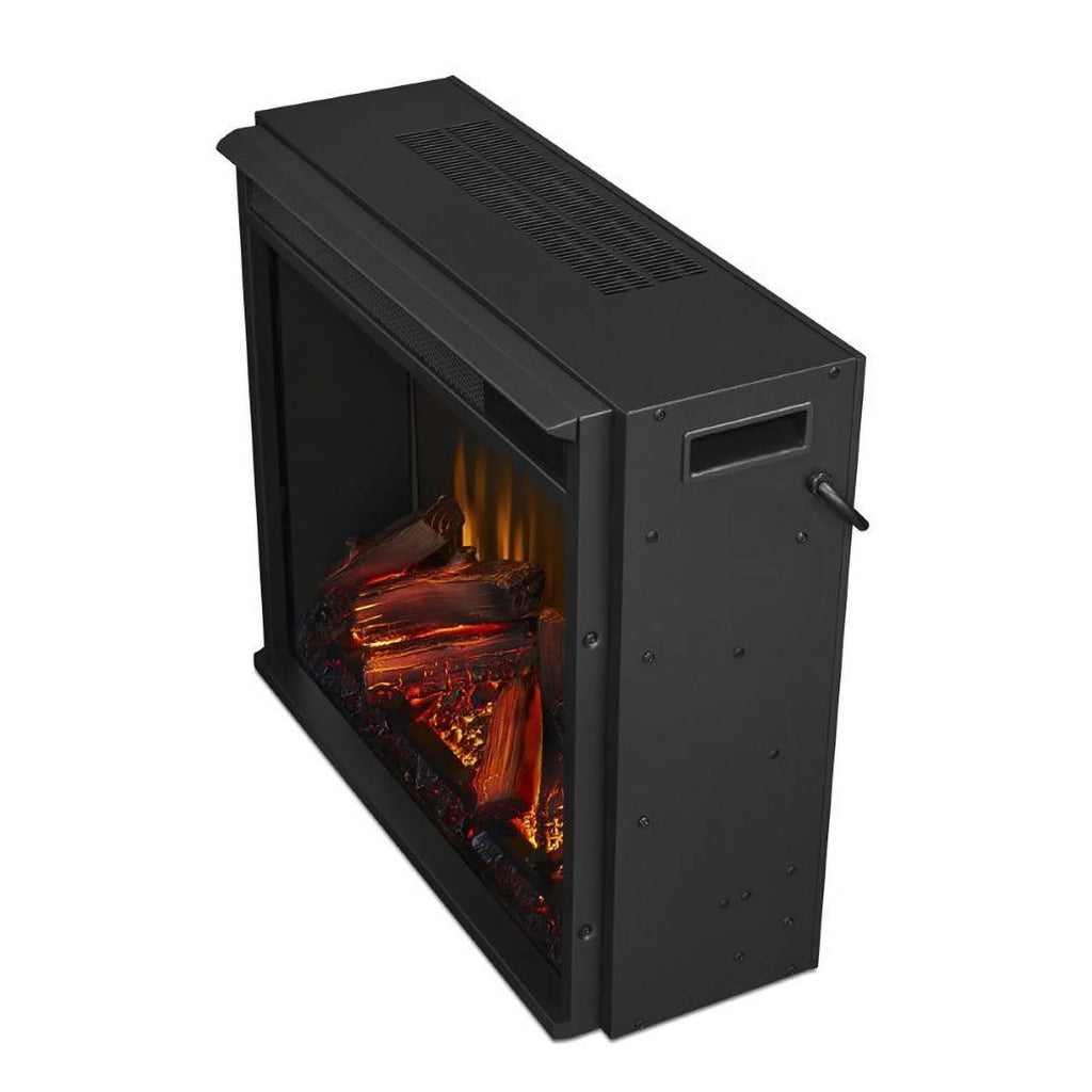 Oak Electric Corner Fireplace M93739