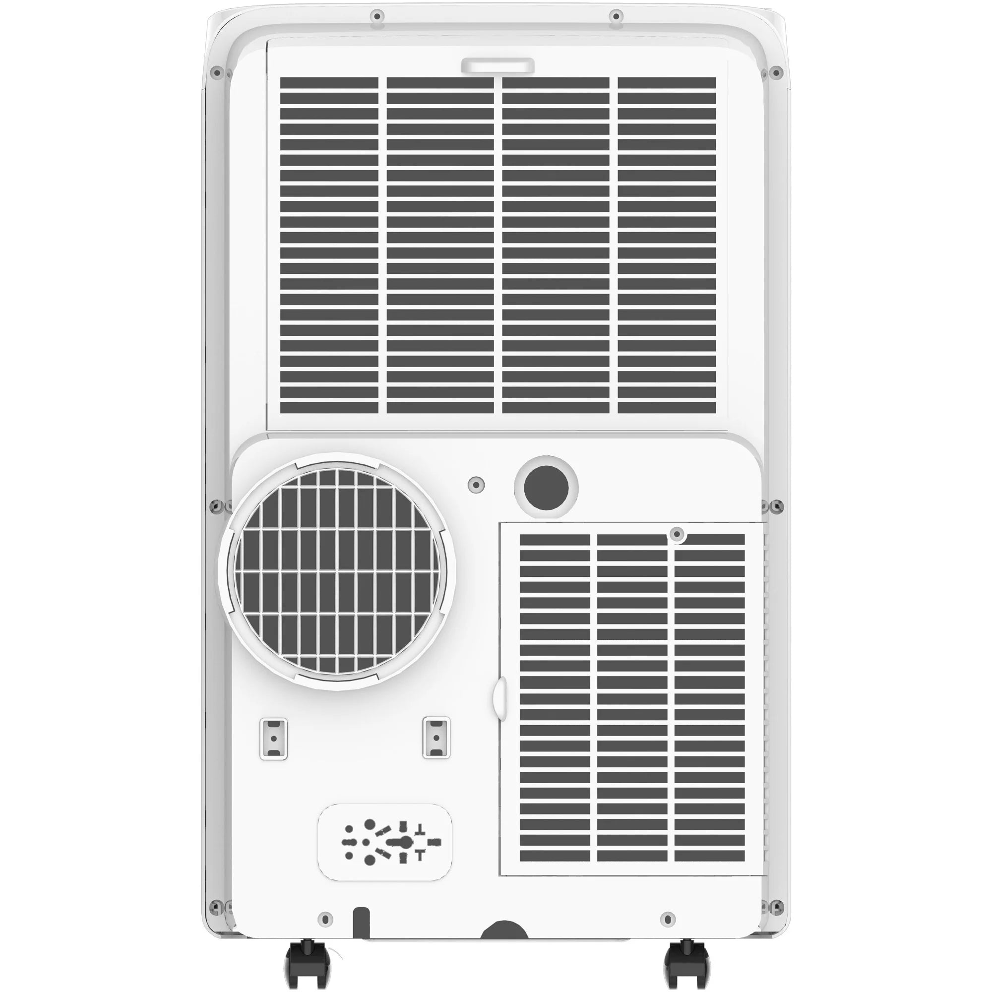 8,000 BTU Portable Air Conditioner, white N788388