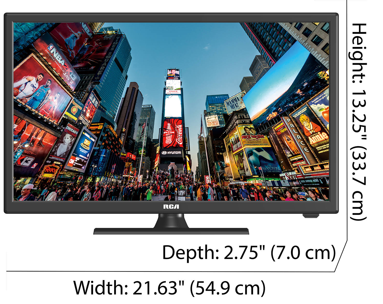 24 inch 720p HD TV Y1554