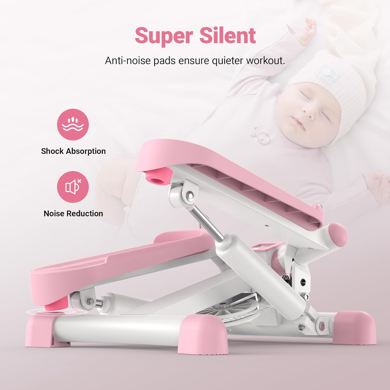 Mini Stepper with Resistance Bands I759721
