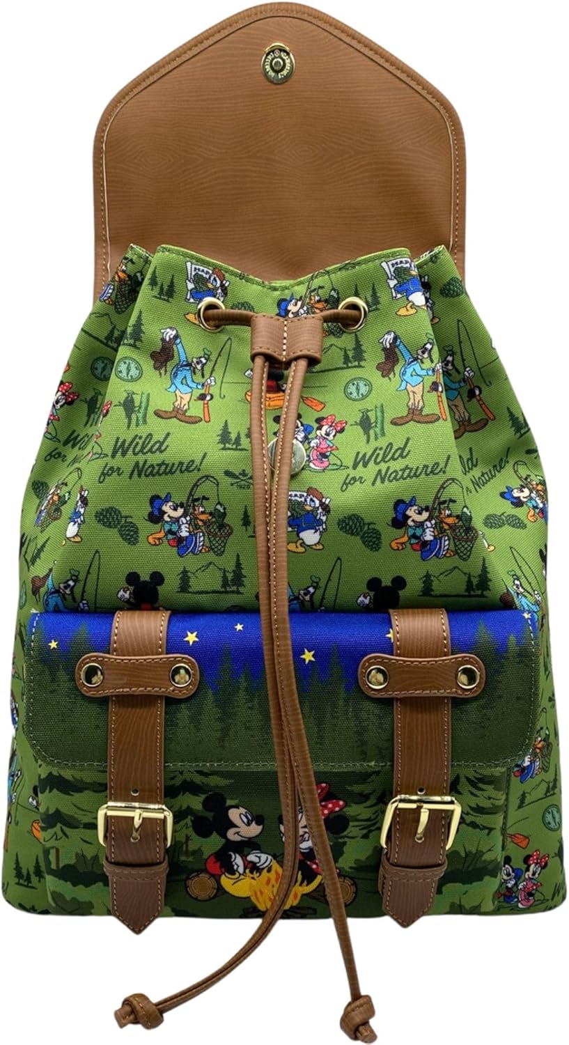 Mickey, Minnie, & Friends Camping Scene Rucksack W186584