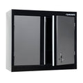 Black Steel Garage Wall Cabinet U98419