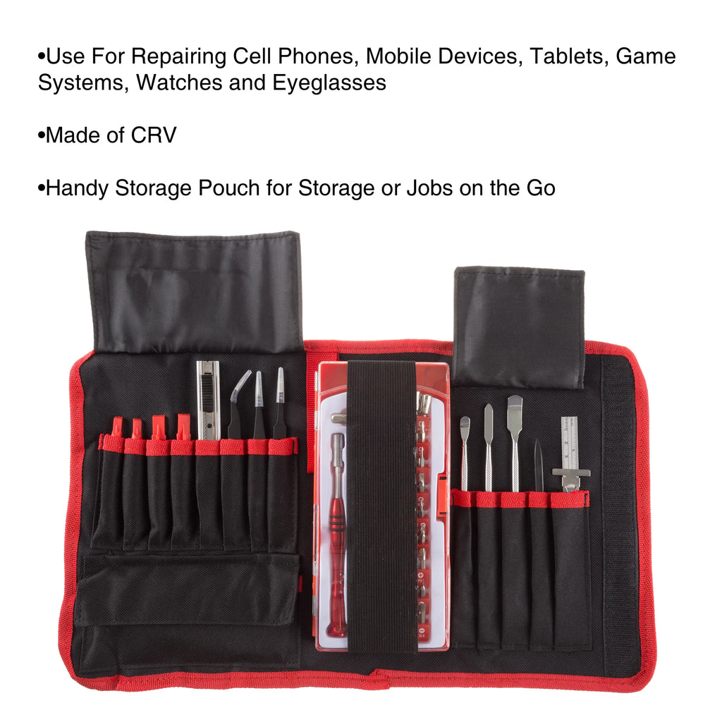 70 Piece Electronic Repair Tool Kit with Precision Screwdriver C250