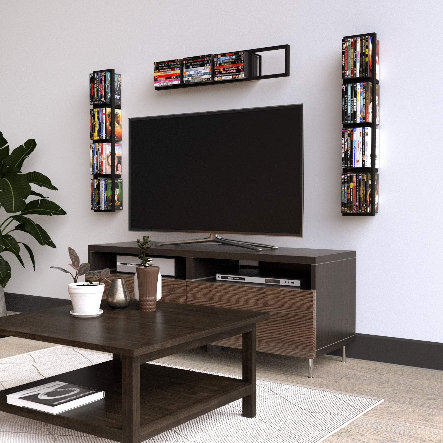 Black Floating Shelves Set of 3 I22208