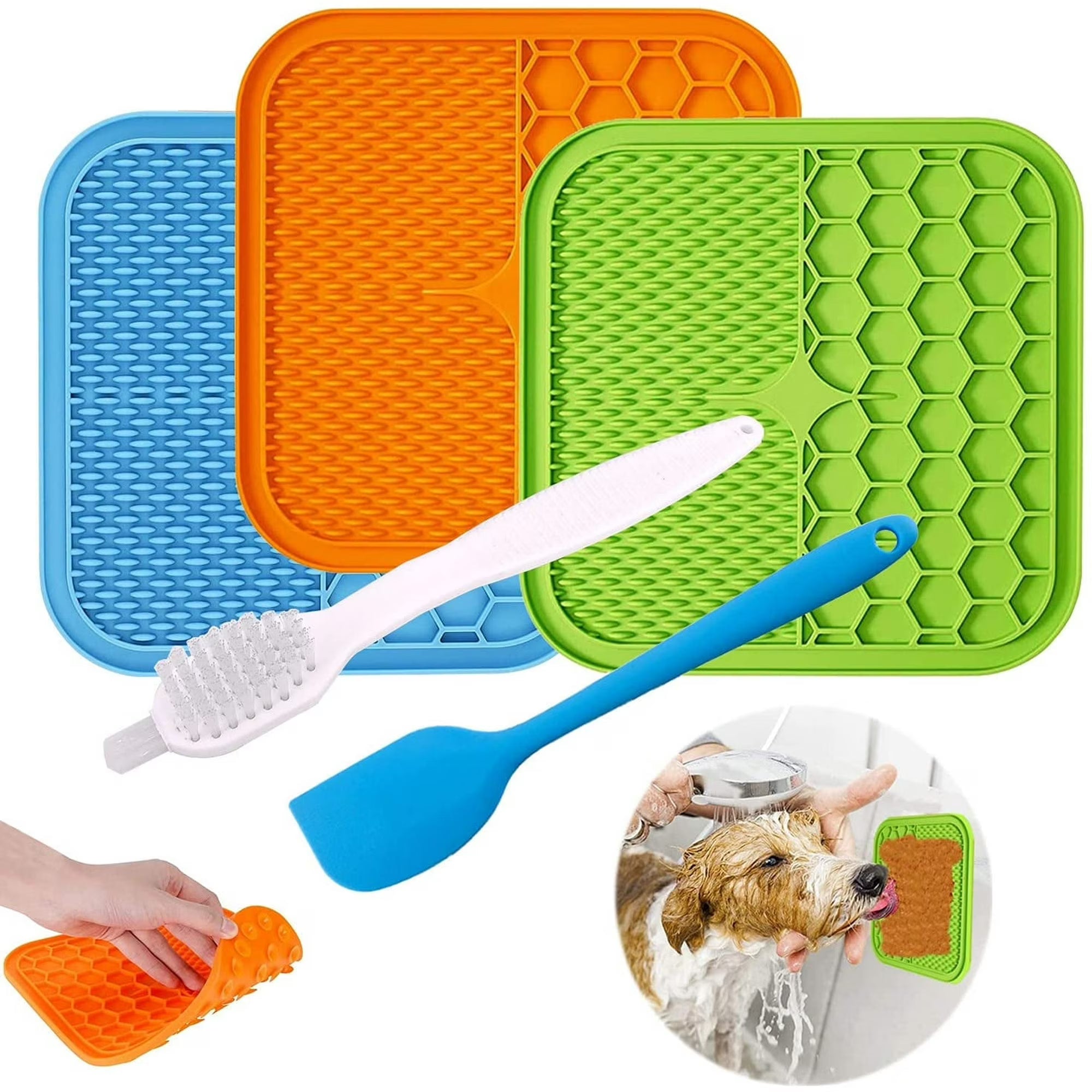 3 Pcs Large Licking Mat for Dogs G7043