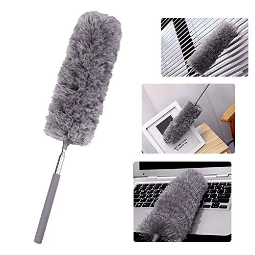 Grey Telescopic Microfiber Duster Z975038