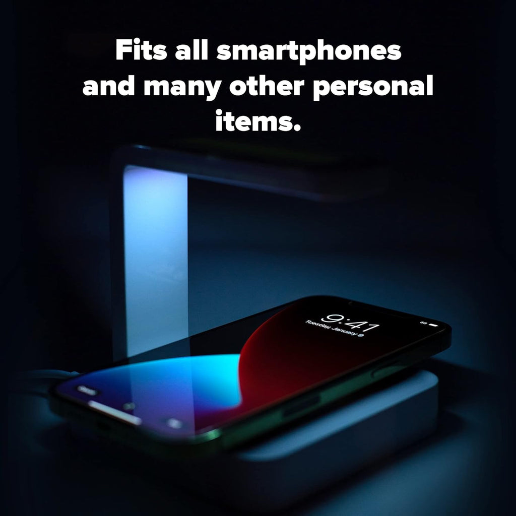 White UV Phone Sanitizer and Charger X669