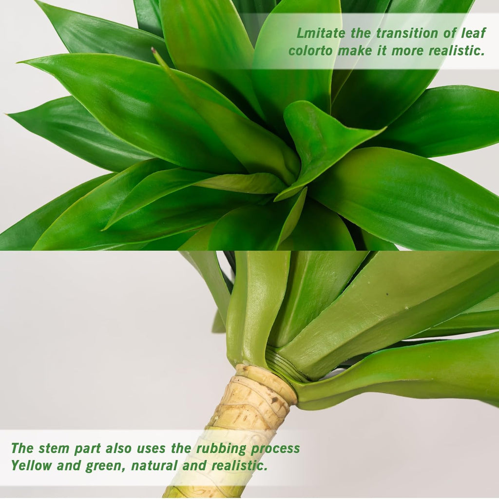 2 Pack 28" UV Resistant Artificial Agave Plants J441