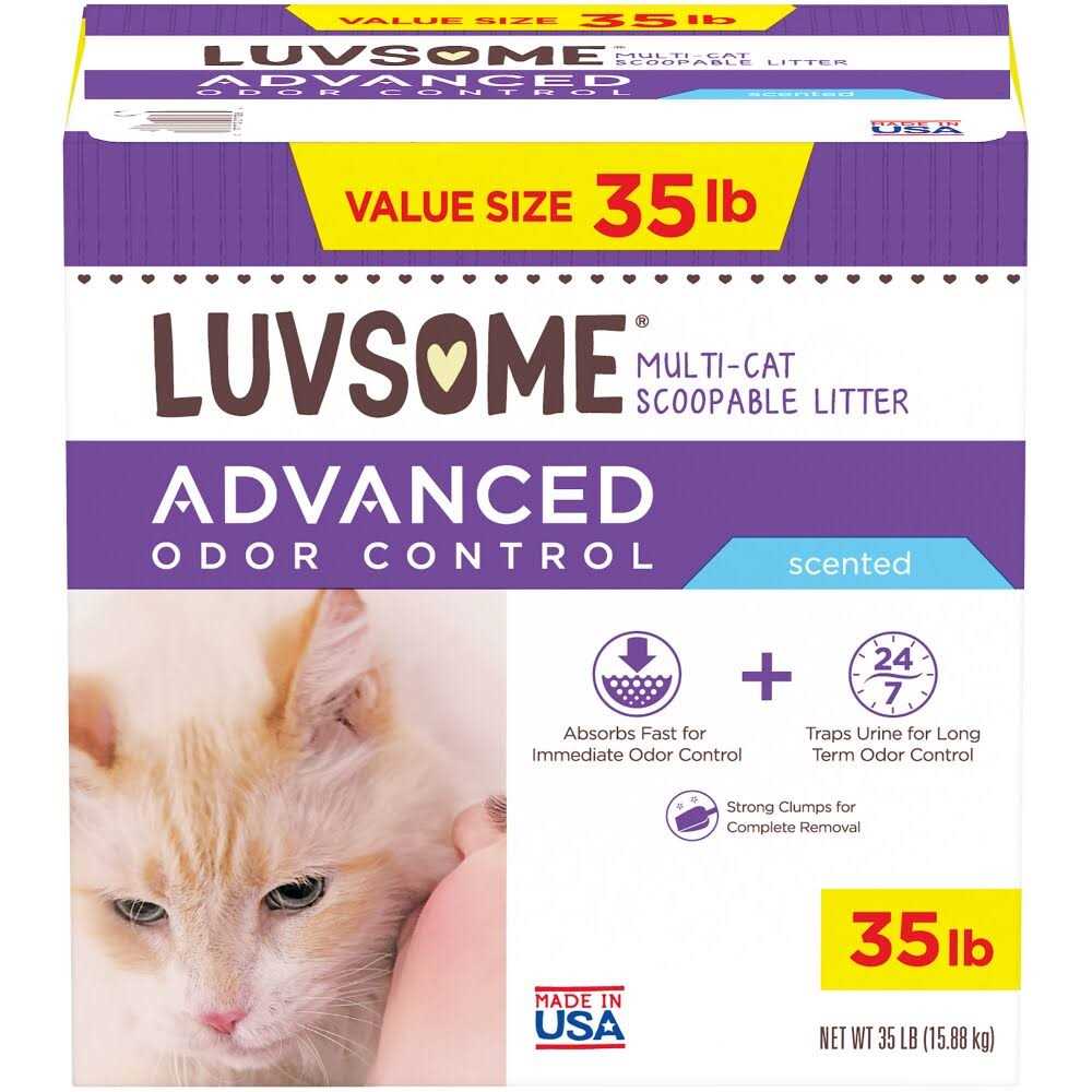 Multi-Cat Scoopable Litter M4908