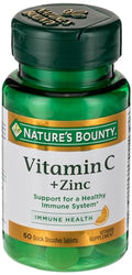 60 mg Vitamin C + Zinc Supplement Tablets Q990165