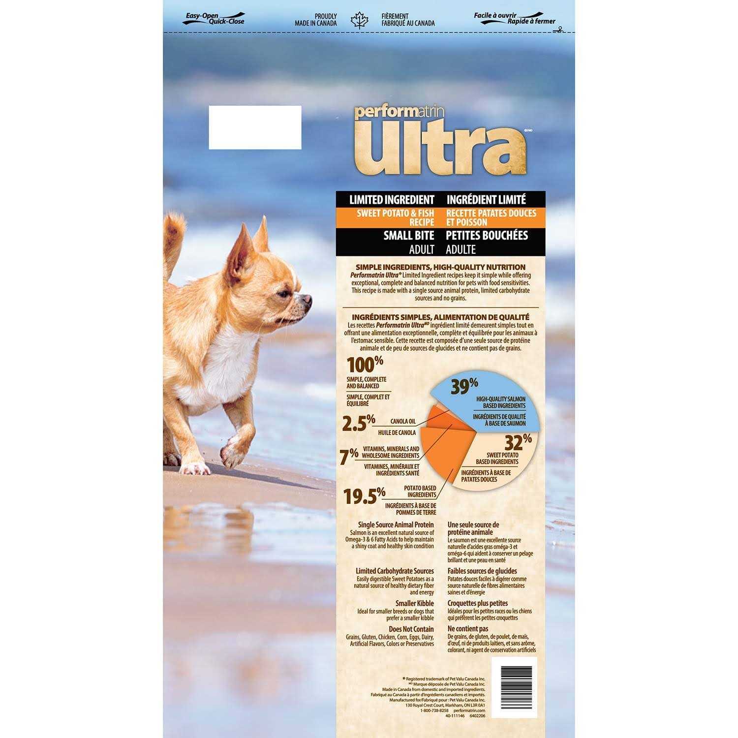 Limited Ingredient Sweet Potato & Fish Adult Dog Food E126