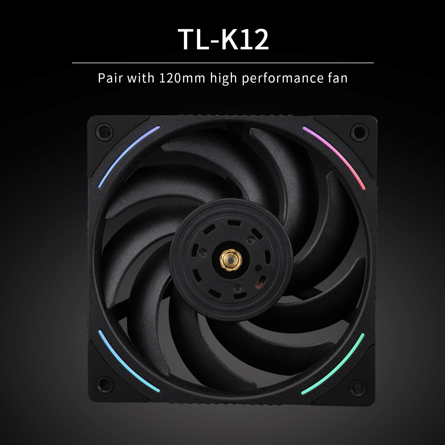 CPU Cooler with Dual PWM Fan and 7 Heat Pipes J221